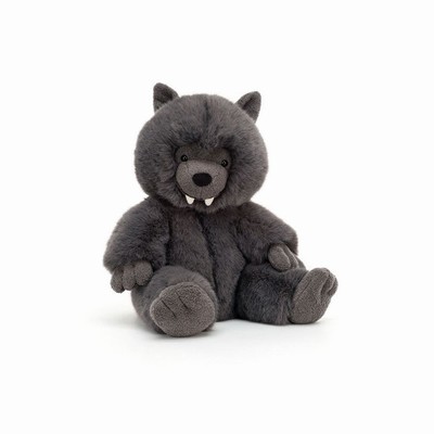 Jellycat Wilf Wolf New Zealand | WEAVK4069